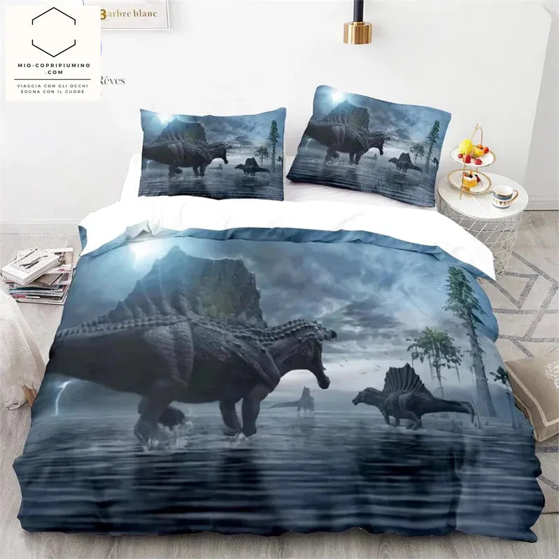 Copripiumino dinosauro Dimetrodon
