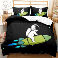 Thumbnail for Copripiumino razzo astronauta