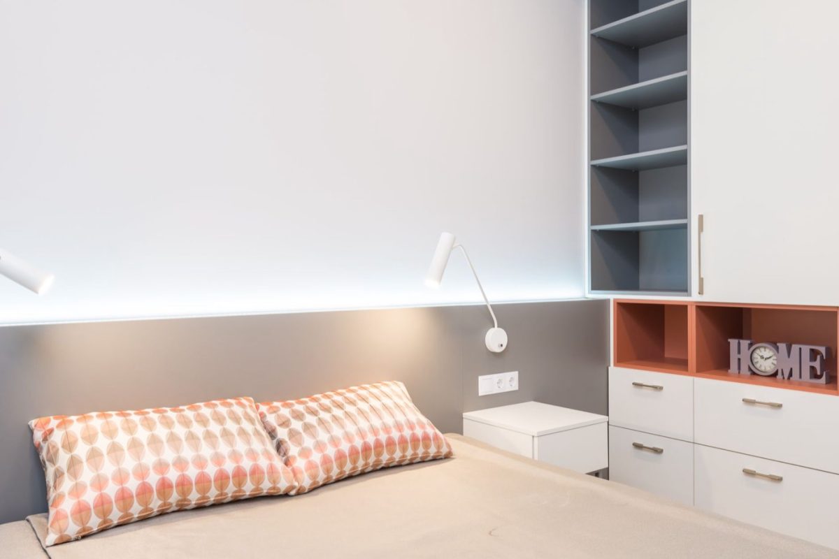 Idées de rangement et literie pour chambre de petite surface